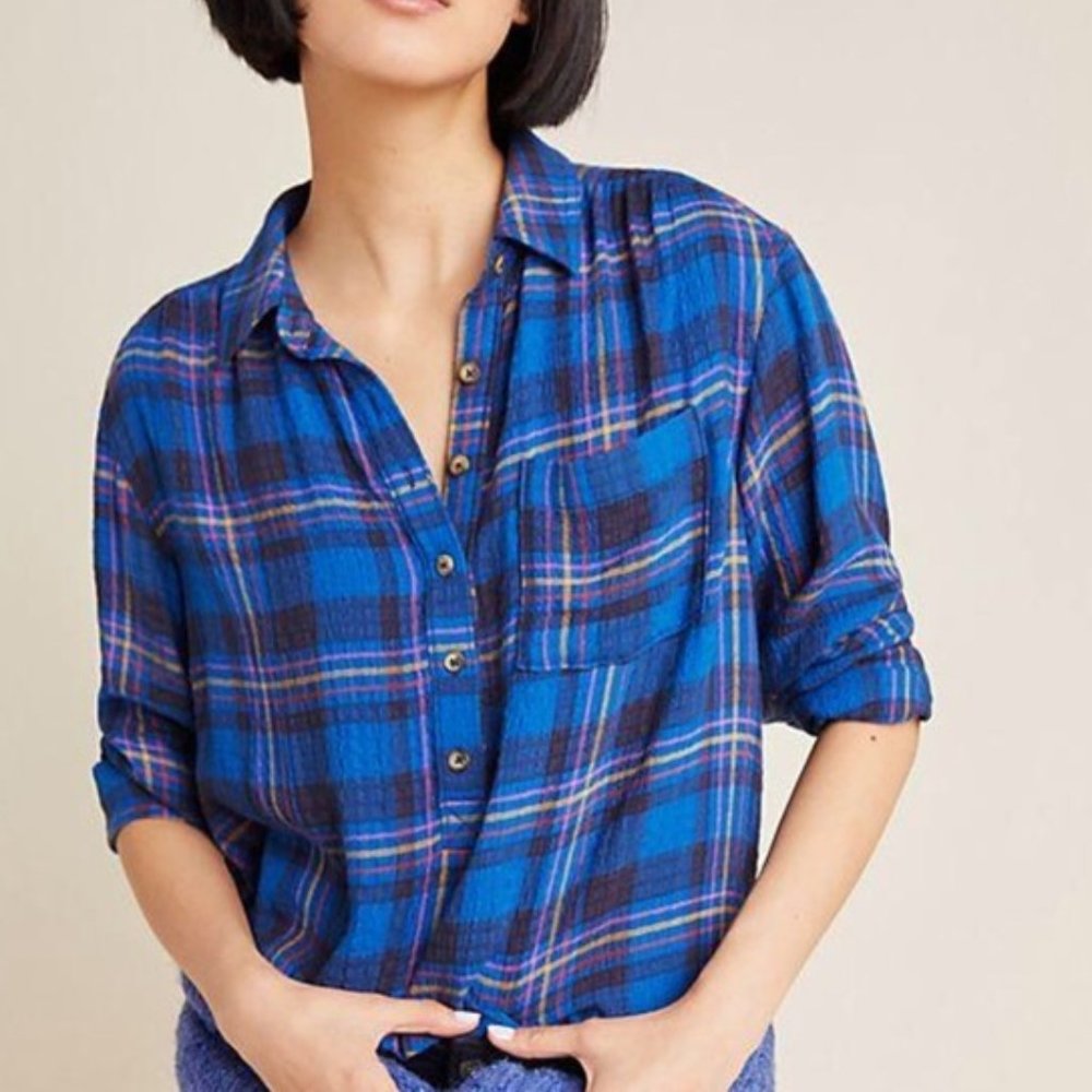 Anthropologie  Tunic Shirt XS